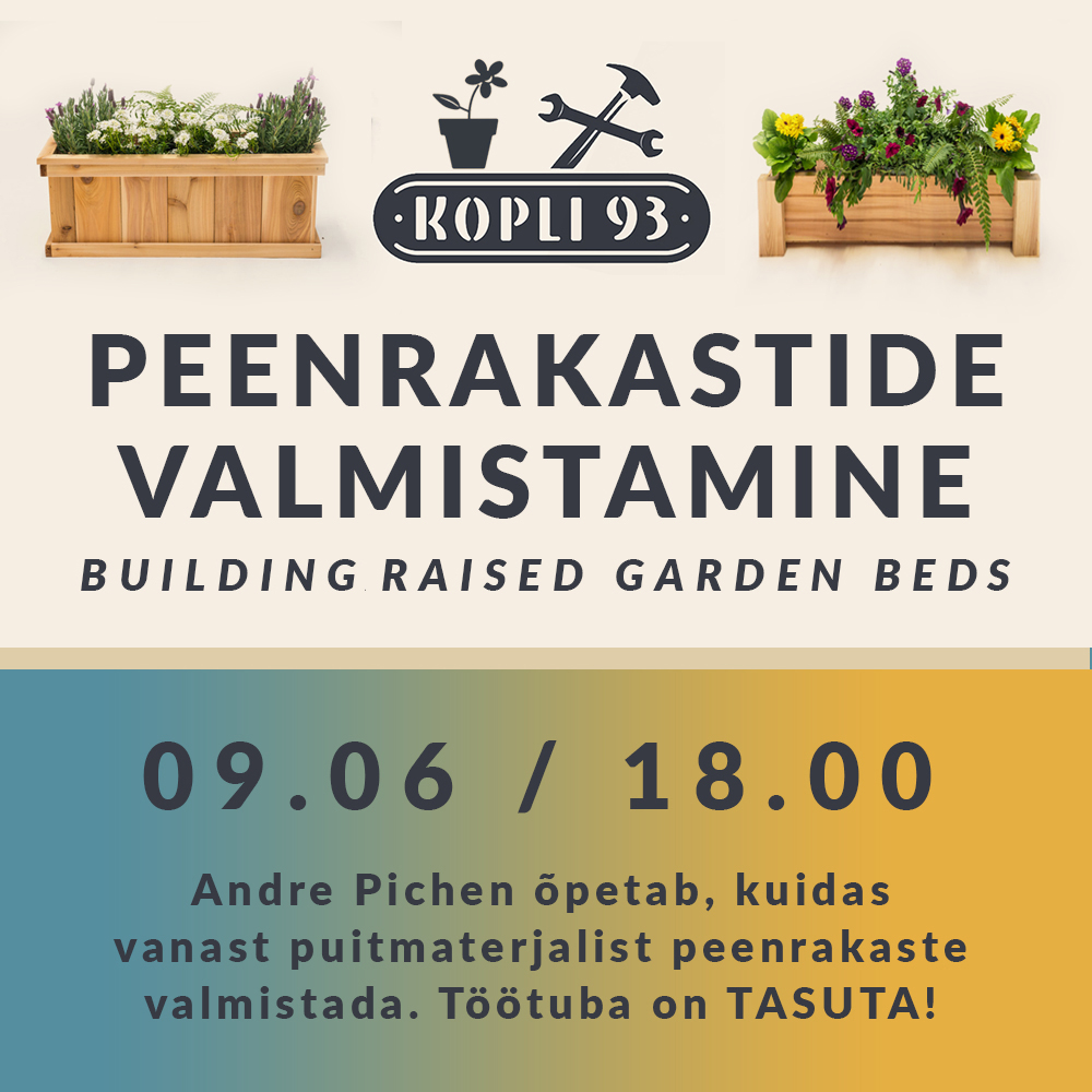 Peenrakastide valmistamine
