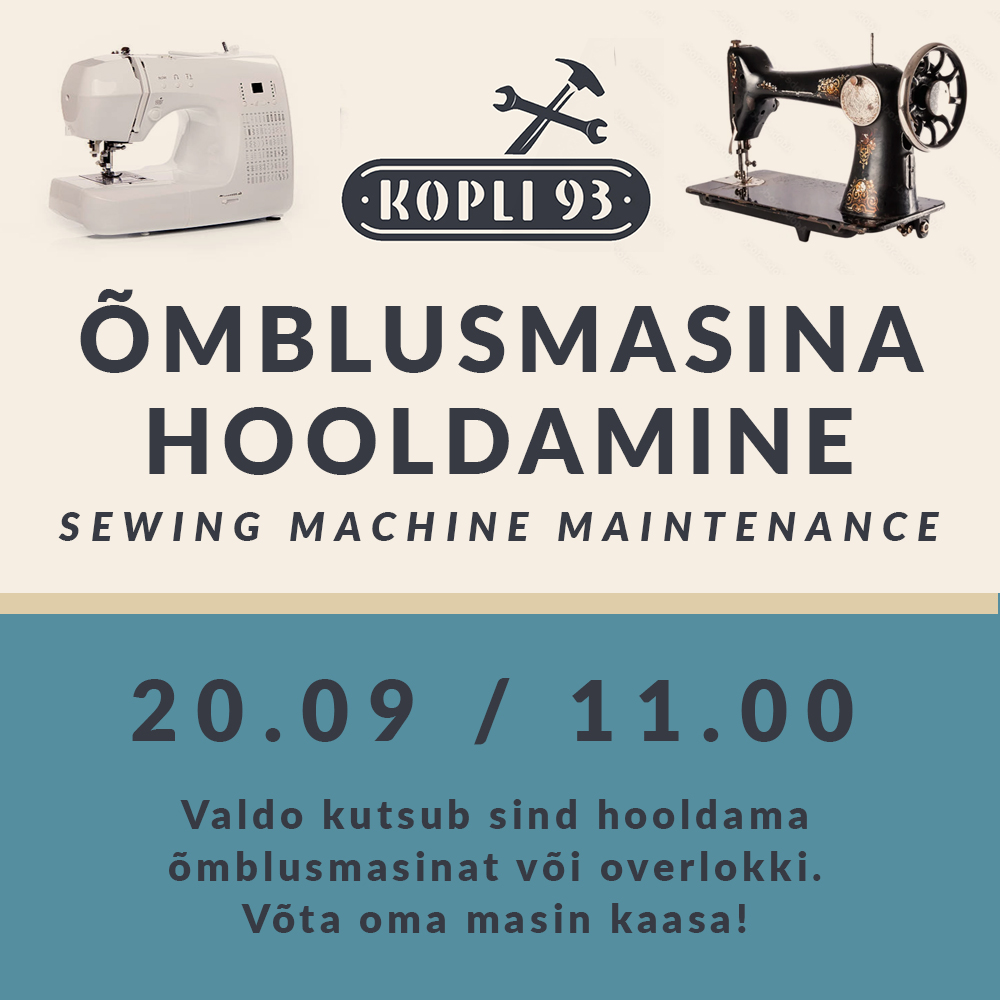 Õmblusmasina hooldamine