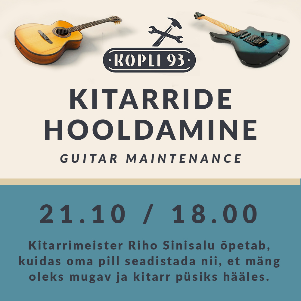 Kitarride hooldamine