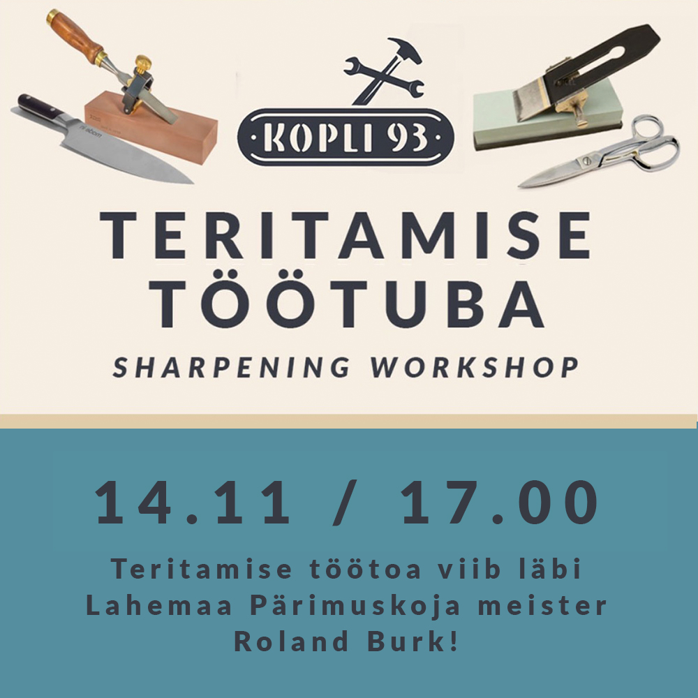 🔪 Teritamise töötuba