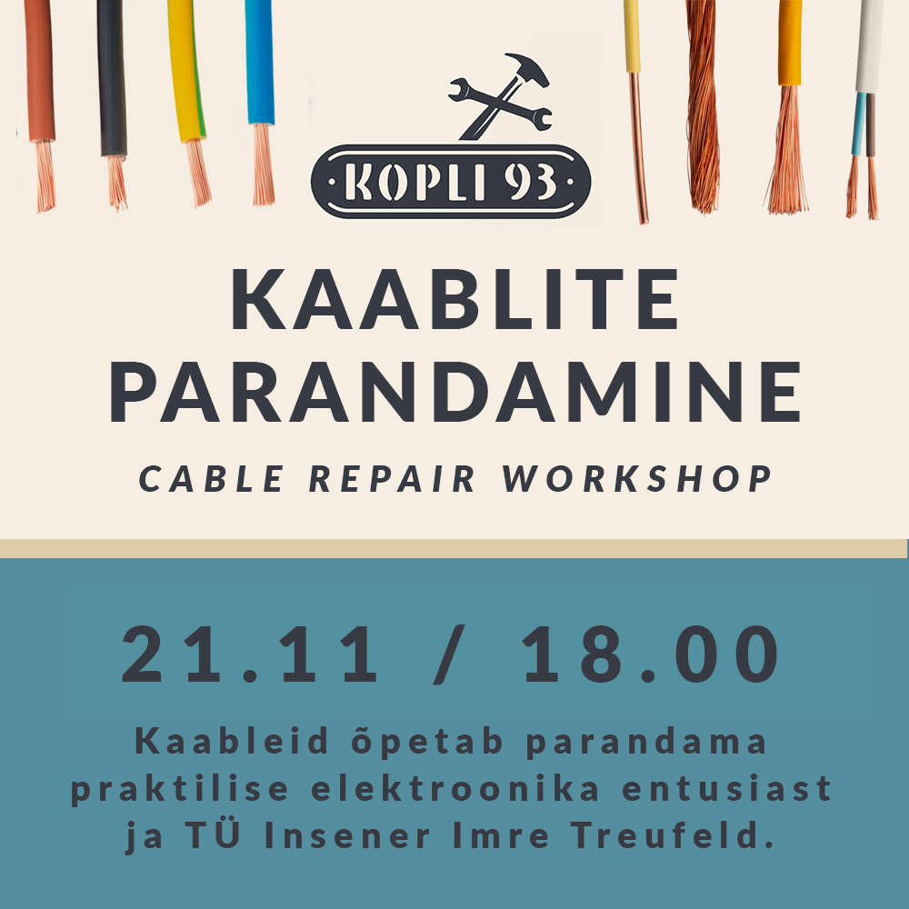 🔌 Kaablite parandamine
