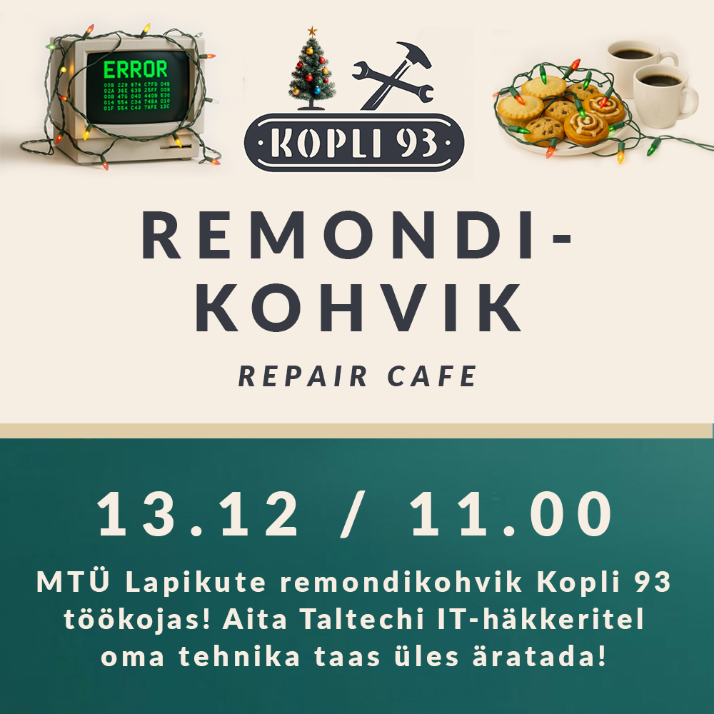 🍪 Remondikohvik