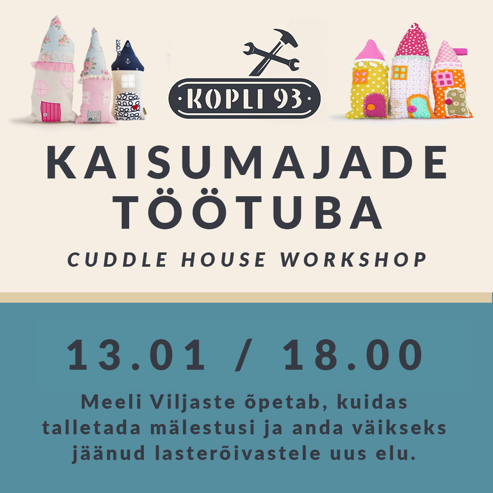 🧸 Kaisumajade töötuba