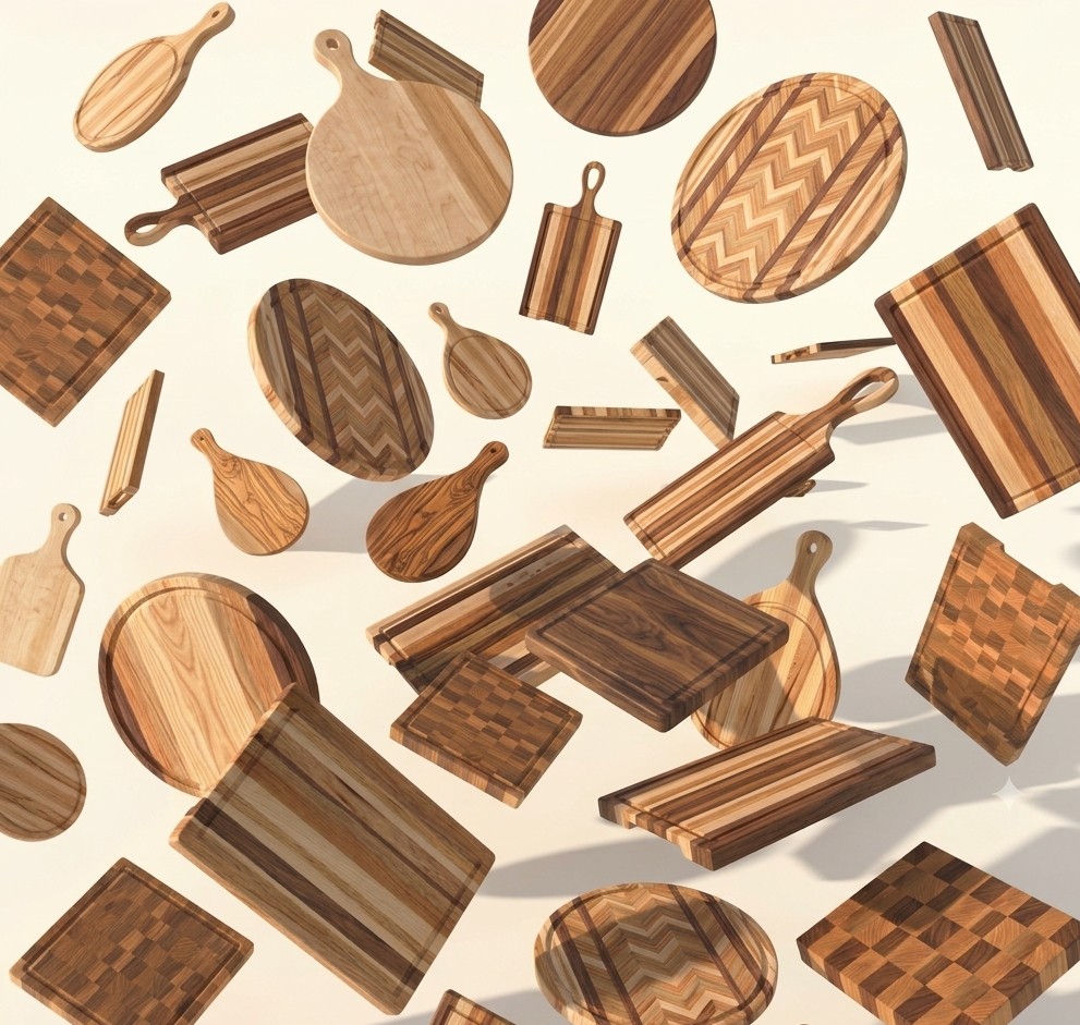 Puidujääkidest lõikelaua valmistamise töötuba