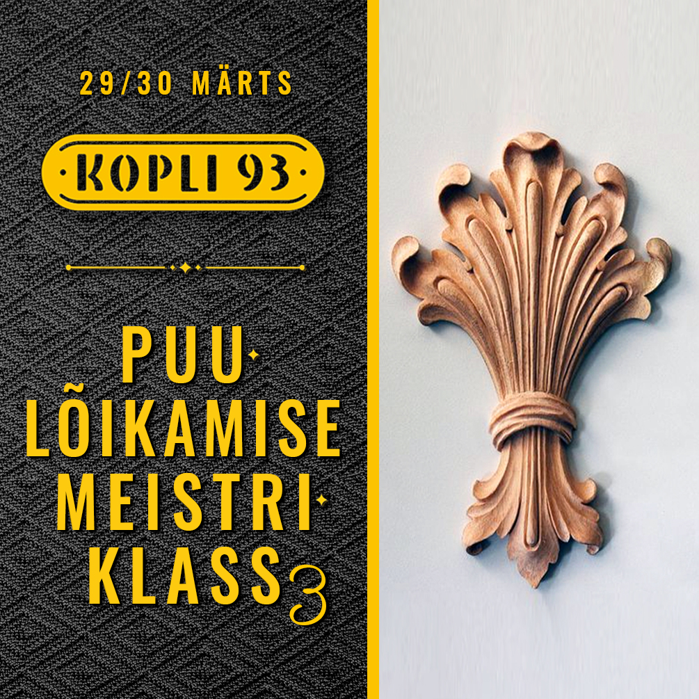 Puulõikamise meistriklass 3